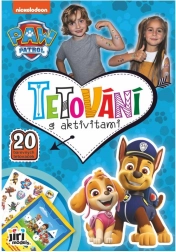 Quaderno con tatuaggi e attività PAW PATROL