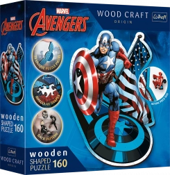 puzzle in legno MARVEL Heroes 160 pezzi