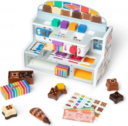 Fabbrica di cioccolato in legno – gioco creativo per bambini