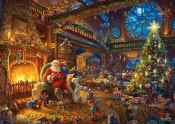Puzzle La bottega di Babbo Natale 1000 pezzi SCHMIDT