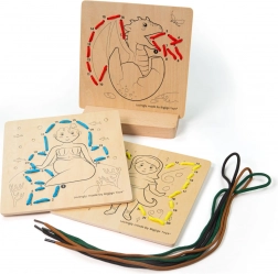 Bigjigs Toys infilatura secondo i numeri – fiabe