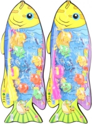 Set da pesca per bambini con canna, mulinello e 8 pesciolini