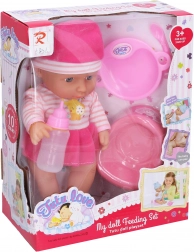 bambolotto che fa la pipì 30 cm con suoni e accessori