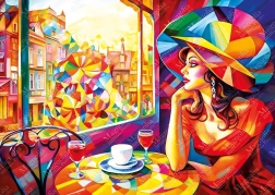 Puzzle Appuntamento Arcobaleno 1000 pezzi MAGNOLIA