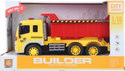 Camion ribaltabile a batteria con luci e suoni