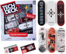 set fingerboard Tech Deck Sk8Shop 6 Pack Disorder + accessori