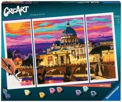 Ravensburger CreArt panorama – Roma pittura con i numeri