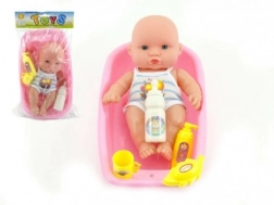 Bambolotto nella vaschettina