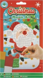 Immagine a mosaico Natale – Babbo Natale 14 × 23 cm GRAFIX