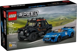 LEGO Speed Champions Jaguar Project 7 e Land Rover Defender