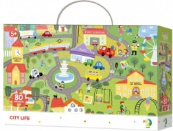 Puzzle Cerca-oggetti – città, 80 pezzi