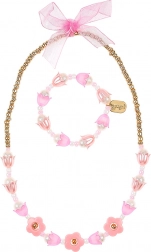 Set di collana e bracciale Annefleur