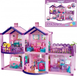 Woopie casetta per bambole Pony Fantasy Villa, 120 pezzi
