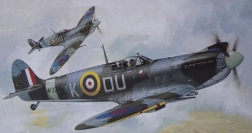 Modello di aereo Supermarine Spitfire Mk.Vb HI TECH 1:72