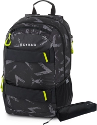 Zaino per studenti con astuccio OXYBAG Oxy Sport Abstract, 24 l