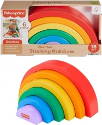Arcobaleno in legno componibile Fisher-Price per bambini