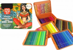 Set del piccolo artista 120 pezzi di pastelli con organizer