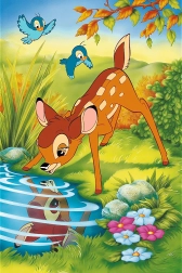 Puzzle Trefl Disney: Bambi 600 pezzi