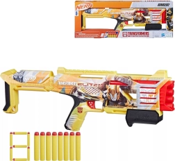 Hasbro Nerf Transformers Bumblebee blaster con 8 dardi Elite