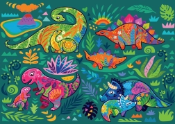 Yazz puzzle dinosauri 1000 pezzi