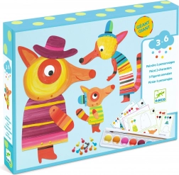 Set creativo Famiglia di volpi