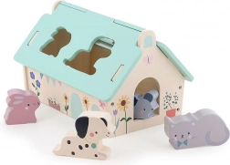Vilac giocattolo in legno inserisci casetta per animali