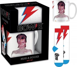 set regalo da uomo david bowie tazza e calzini
