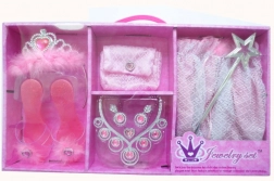 Set da principessa per bambini con gonnellina e scarpette