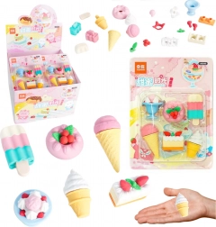 Set di gomme da cancellare Sweets 6 pz