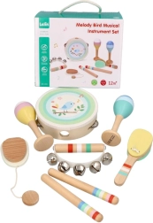 Lelin Set musicale con uccellino