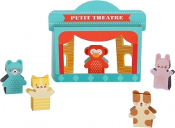 Petit Collage set di burattini da dito