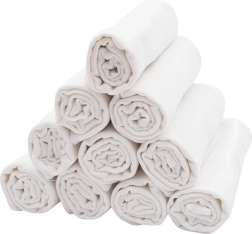 Pannolini di cotone NEW BABY 80×80 cm, confezione da 10 pezzi