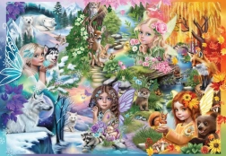 bluebird puzzle stagioni delle fate 1000 pezzi
