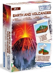 Clementoni Science & Play Terra e vulcani – kit scientifico per bambini