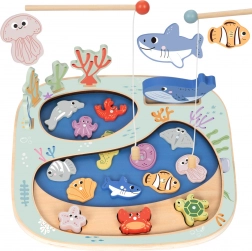 Giocattolo da pesca Tooky Toy Montessori
