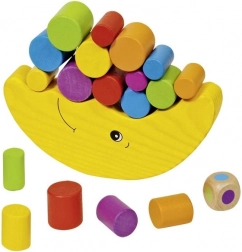 Goki gioco di equilibrio Luna – gioco da tavolo in legno per la famiglia per sviluppare la motricità