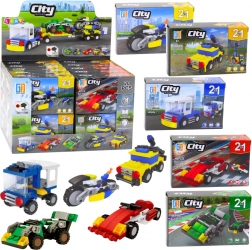 Costruzione creativa City veicoli 2 in 1