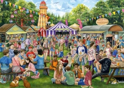 Puzzle festa di salsicce e sidro 1000 pezzi FALCON