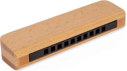 Armonica in legno Bigjigs Toys – naturale