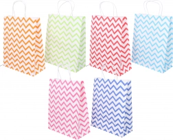 Borsa regalo di carta tutto l'anno di dimensioni medie