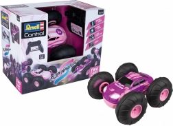 RC Stunt Car Flip Racer - rosa