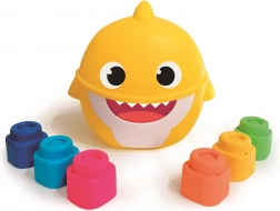 Blocchi morbidi Clemmy Baby Shark con secchiello