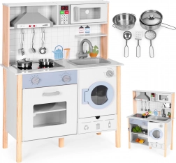 Cucina giocattolo in legno con suoni e luci ECOTOYS