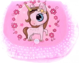 Borsetta a tracolla in peluche Unicorno