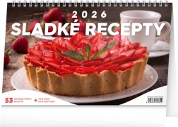 Calendario da tavolo Ricette Dolci 2026