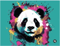 Tovaglietta per educazione artistica 65 × 50 cm – panda