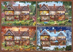 Puzzle SCHMIDT Casetta nelle quattro stagioni 2000 pezzi