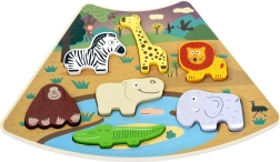 2Kids Toys Puzzle Safari in legno collegabile