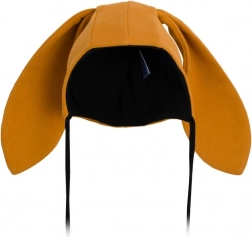 Cappellino in cotone per neonati con orecchie New Baby Favorite marrone 4–6 mesi