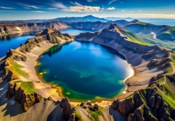 Puzzle Lago di Montagna 1000 Pezzi